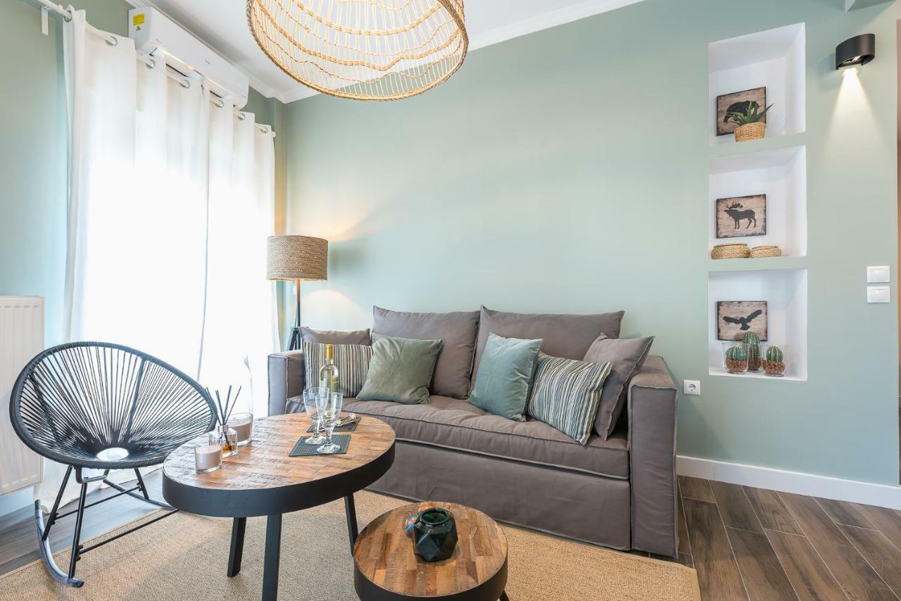 "Sunbow Olive"- Boutique Apartment In Dowtown Athene Buitenkant foto