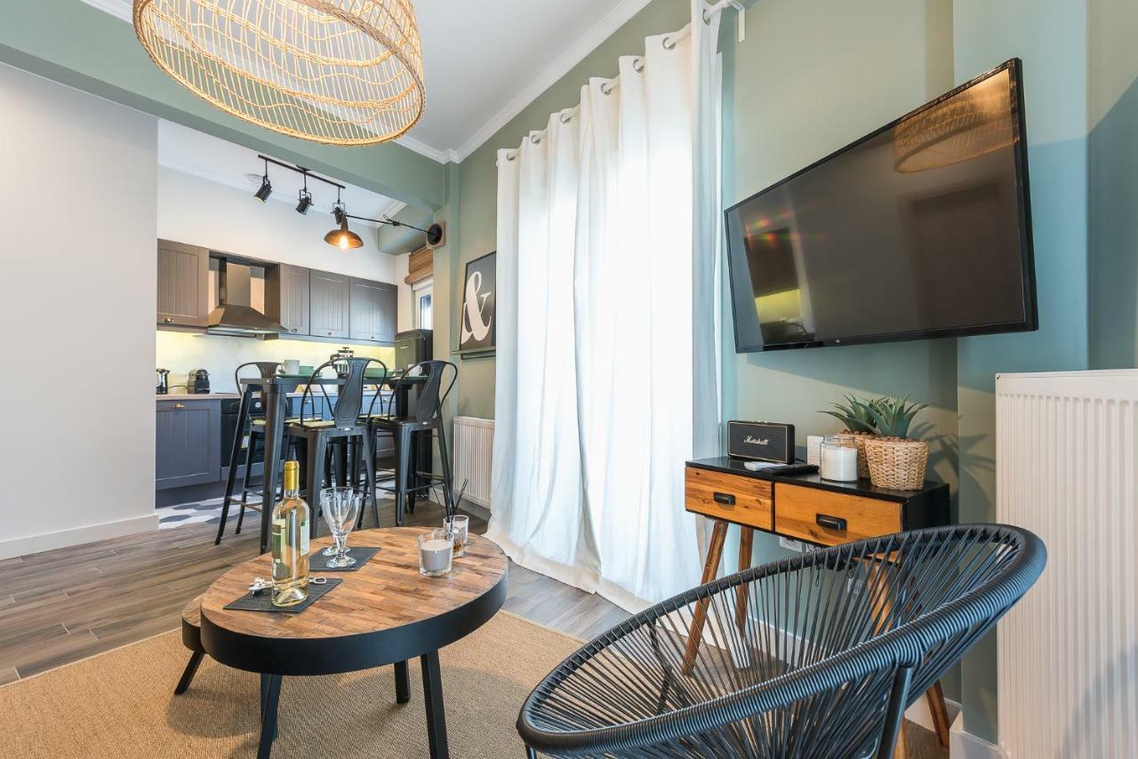 "Sunbow Olive"- Boutique Apartment In Dowtown Athene Buitenkant foto