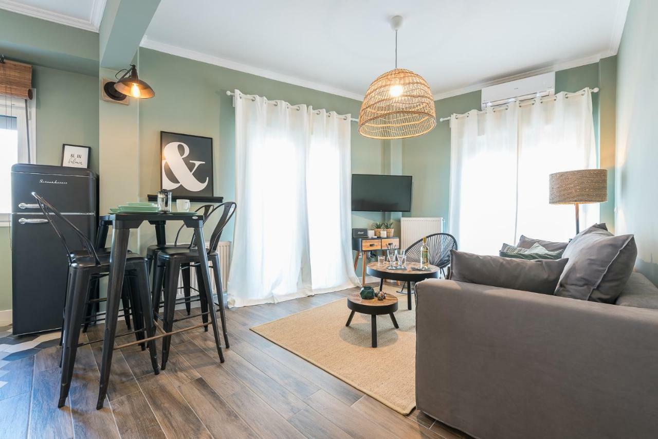 "Sunbow Olive"- Boutique Apartment In Dowtown Athene Buitenkant foto