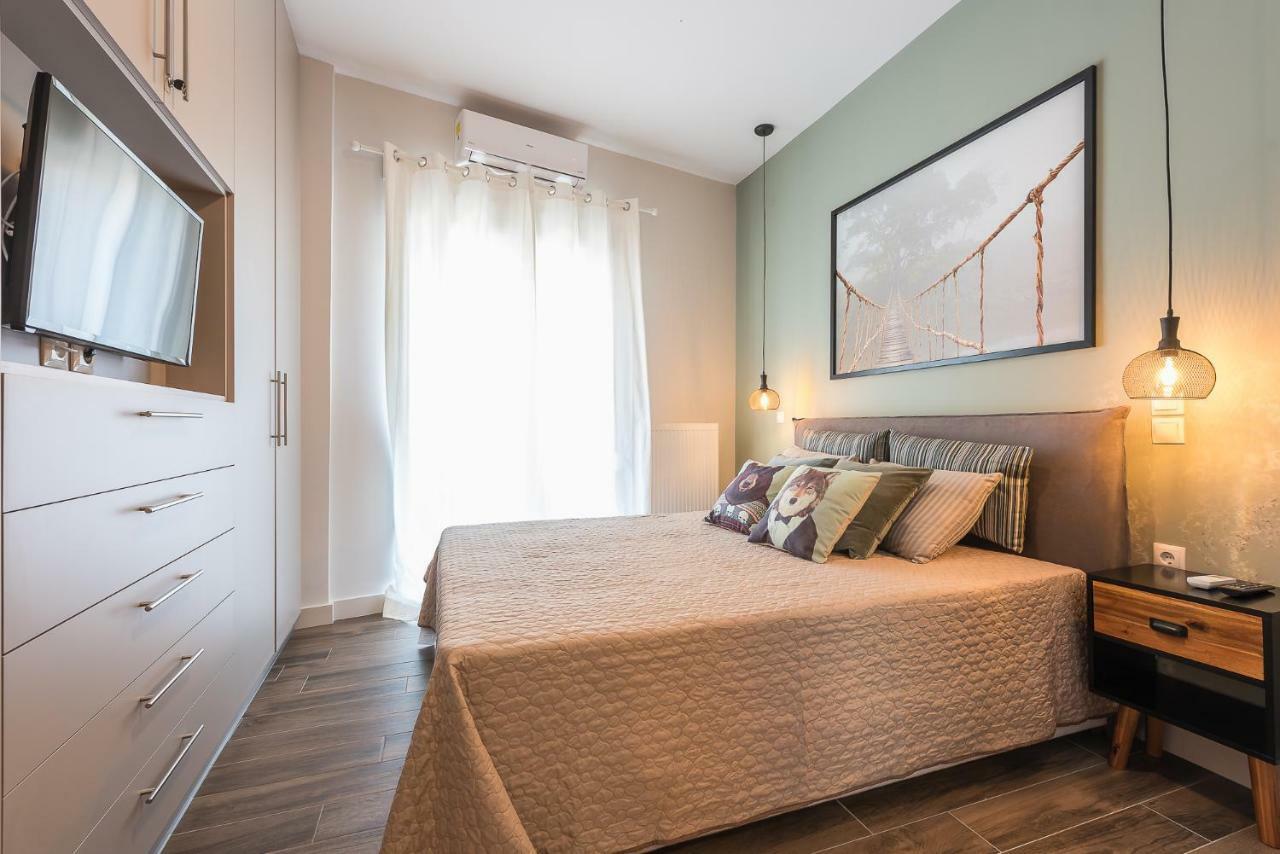 "Sunbow Olive"- Boutique Apartment In Dowtown Athene Buitenkant foto